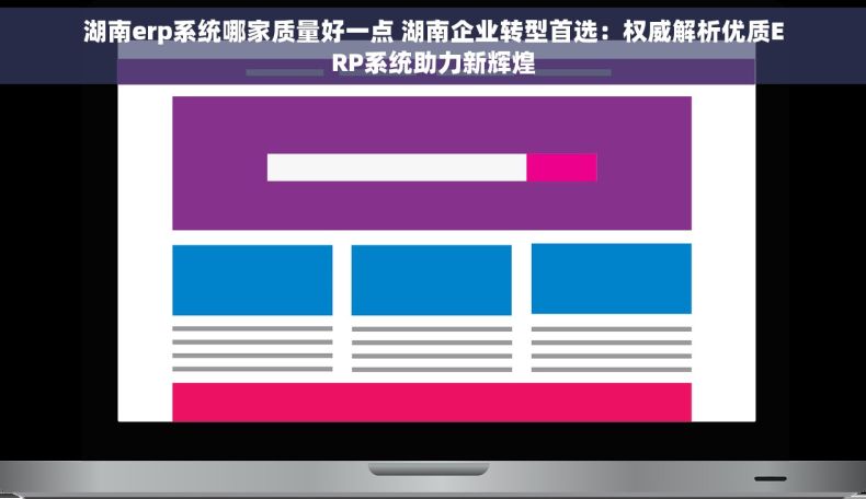 湖南erp系统哪家质量好一点 湖南企业转型首选：权威解析优质ERP系统助力新辉煌