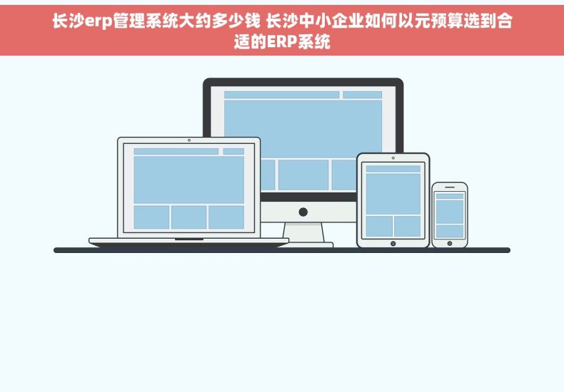 长沙erp管理系统大约多少钱 长沙中小企业如何以元预算选到合适的ERP系统