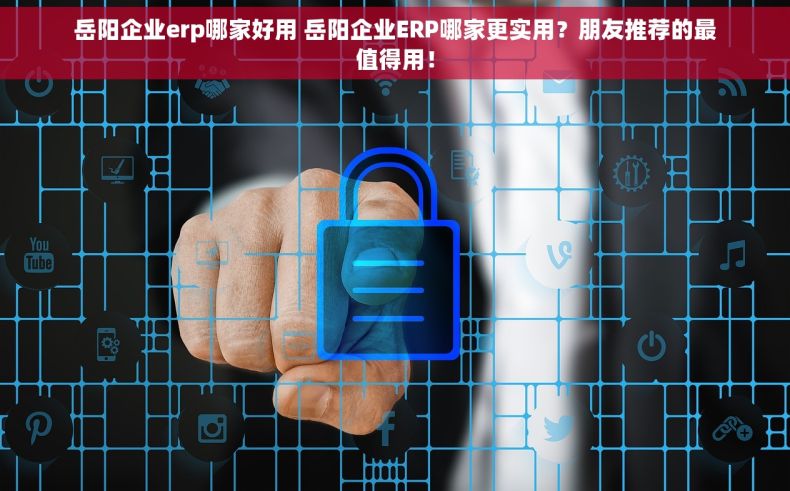 岳阳企业erp哪家好用 岳阳企业ERP哪家更实用？朋友推荐的最值得用！