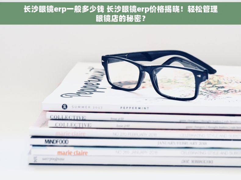 长沙眼镜erp一般多少钱 长沙眼镜erp价格揭晓！轻松管理眼镜店的秘密？