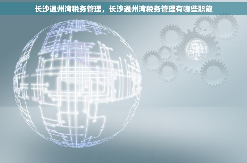 长沙通州湾税务管理，长沙通州湾税务管理有哪些职能