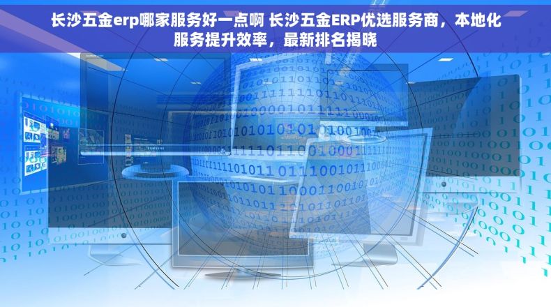 长沙五金erp哪家服务好一点啊 长沙五金ERP优选服务商，本地化服务提升效率，最新排名揭晓
