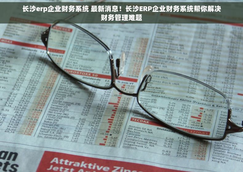 长沙erp企业财务系统 最新消息！长沙ERP企业财务系统帮你解决财务管理难题
