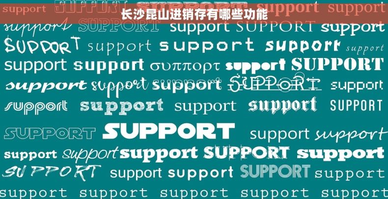 长沙昆山进销存有哪些功能