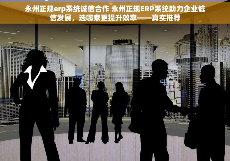 永州正规erp系统诚信合作 永州正规ERP系统助力企业诚信发展，选哪家更提升效率——真实推荐