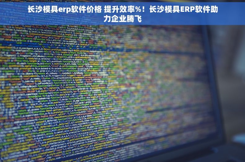 长沙模具erp软件价格 提升效率%！长沙模具ERP软件助力企业腾飞