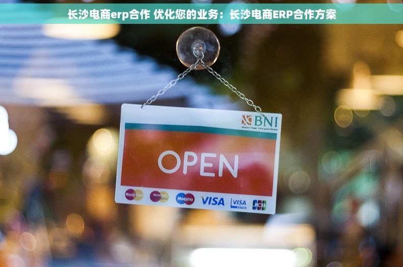 长沙电商erp合作 优化您的业务：长沙电商ERP合作方案