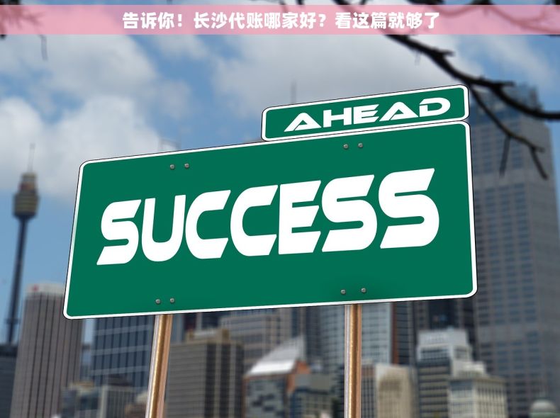 告诉你！长沙代账哪家好？看这篇就够了