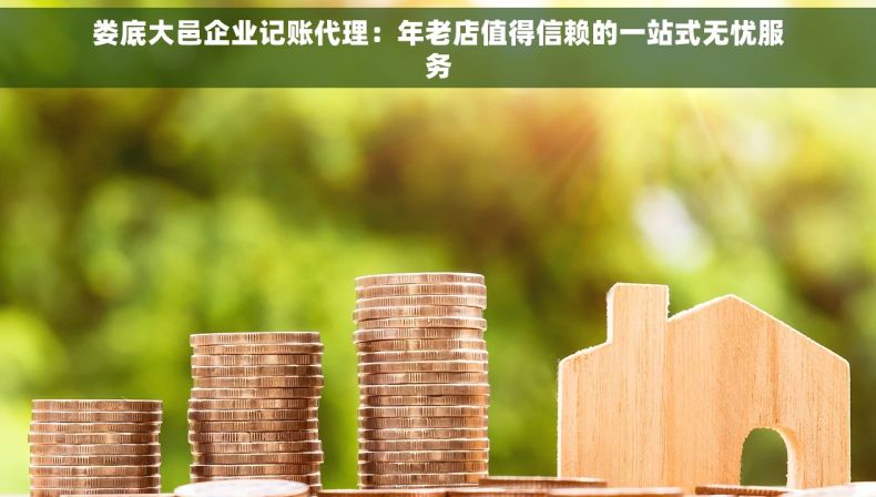 娄底大邑企业记账代理：年老店值得信赖的一站式无忧服务