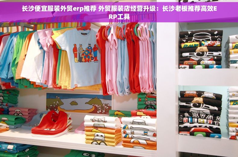 长沙便宜服装外贸erp推荐 外贸服装店经营升级：长沙老板推荐高效ERP工具