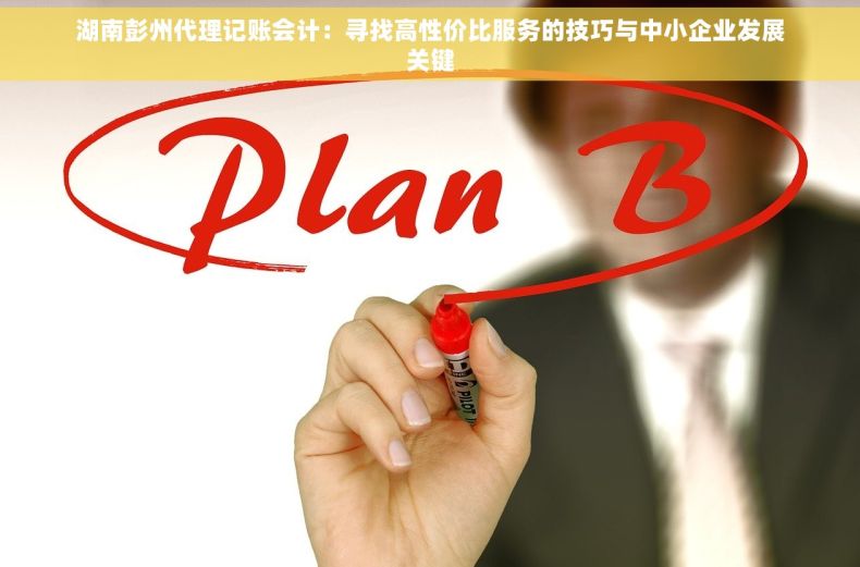 湖南彭州代理记账会计：寻找高性价比服务的技巧与中小企业发展关键