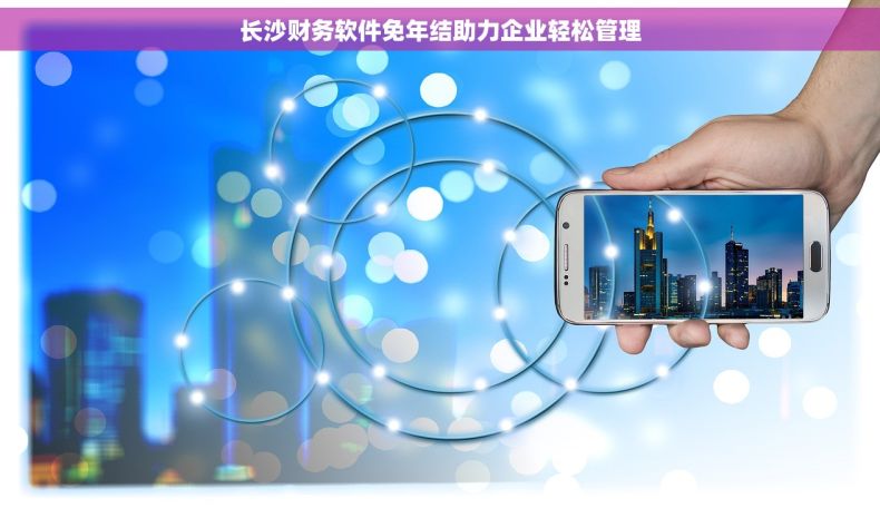 长沙财务软件免年结助力企业轻松管理