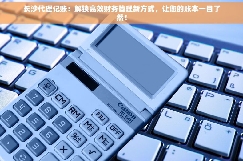 长沙代理记账：解锁高效财务管理新方式，让您的账本一目了然！