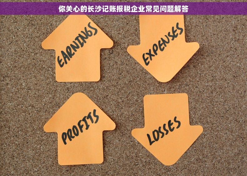 你关心的长沙记账报税企业常见问题解答