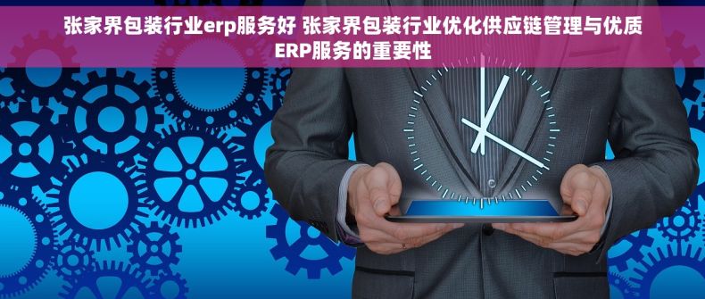 张家界包装行业erp服务好 张家界包装行业优化供应链管理与优质ERP服务的重要性