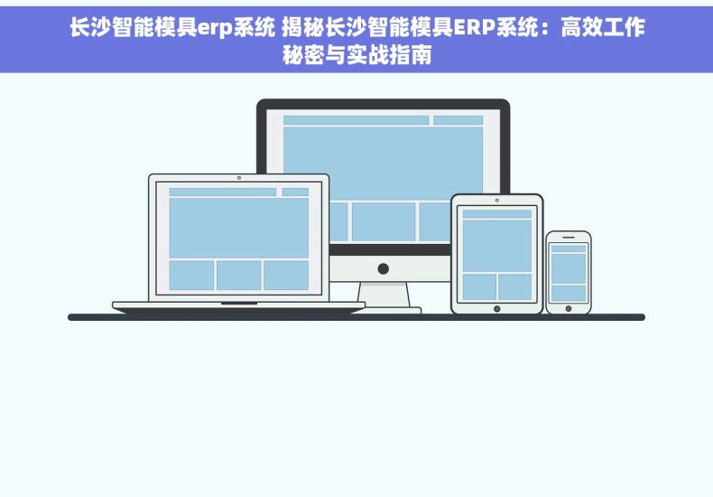 长沙智能模具erp系统 揭秘长沙智能模具ERP系统：高效工作秘密与实战指南