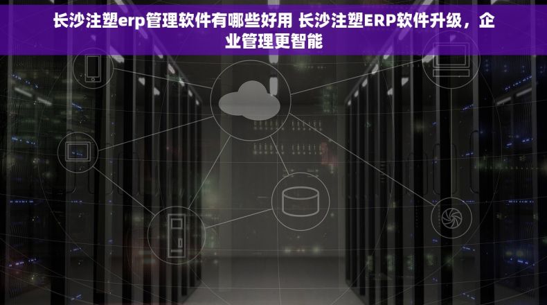 长沙注塑erp管理软件有哪些好用 长沙注塑ERP软件升级，企业管理更智能