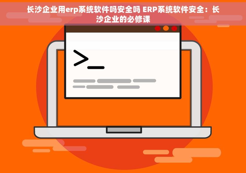 长沙企业用erp系统软件吗安全吗 ERP系统软件安全：长沙企业的必修课