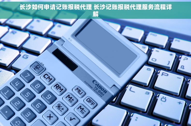 长沙如何申请记账报税代理 长沙记账报税代理服务流程详解