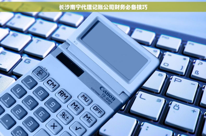 长沙南宁代理记账公司财务必备技巧