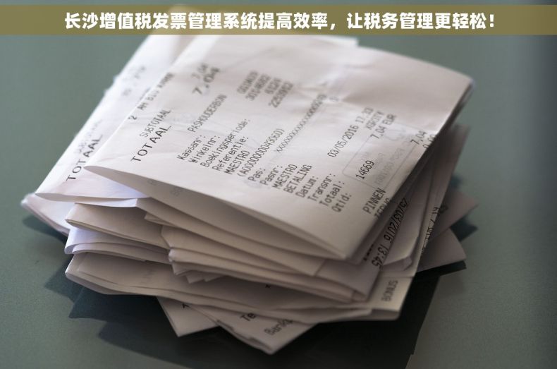 长沙增值税发票管理系统提高效率，让税务管理更轻松！