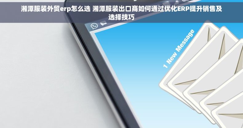 湘潭服装外贸erp怎么选 湘潭服装出口商如何通过优化ERP提升销售及选择技巧