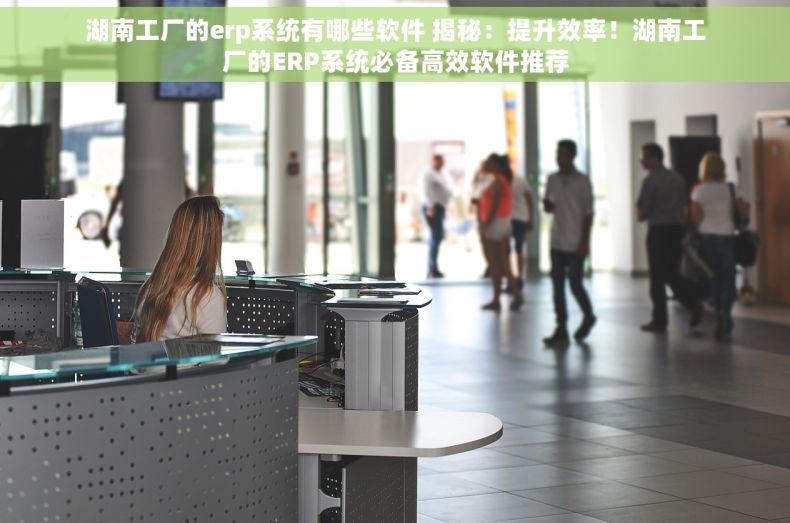 湖南工厂的erp系统有哪些软件 揭秘：提升效率！湖南工厂的ERP系统必备高效软件推荐
