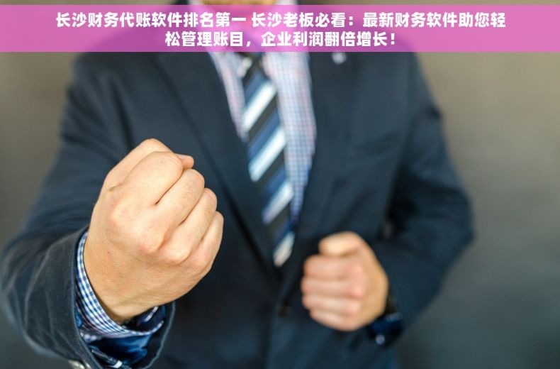 长沙财务代账软件排名第一 长沙老板必看：最新财务软件助您轻松管理账目，企业利润翻倍增长！