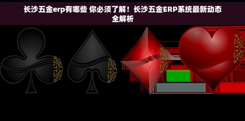 长沙五金erp有哪些 你必须了解！长沙五金ERP系统最新动态全解析