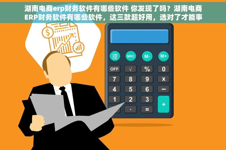 湖南电商erp财务软件有哪些软件 你发现了吗？湖南电商ERP财务软件有哪些软件，这三款超好用，选对了才能事半功倍