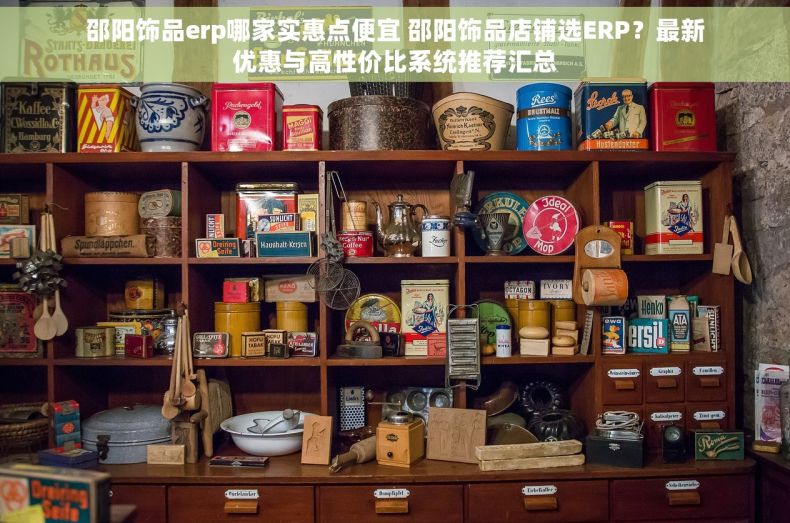 邵阳饰品erp哪家实惠点便宜 邵阳饰品店铺选ERP？最新优惠与高性价比系统推荐汇总