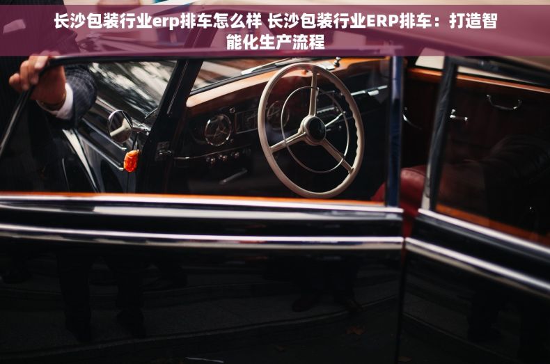 长沙包装行业erp排车怎么样 长沙包装行业ERP排车：打造智能化生产流程
