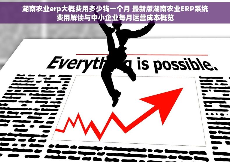 湖南农业erp大概费用多少钱一个月 最新版湖南农业ERP系统费用解读与中小企业每月运营成本概览