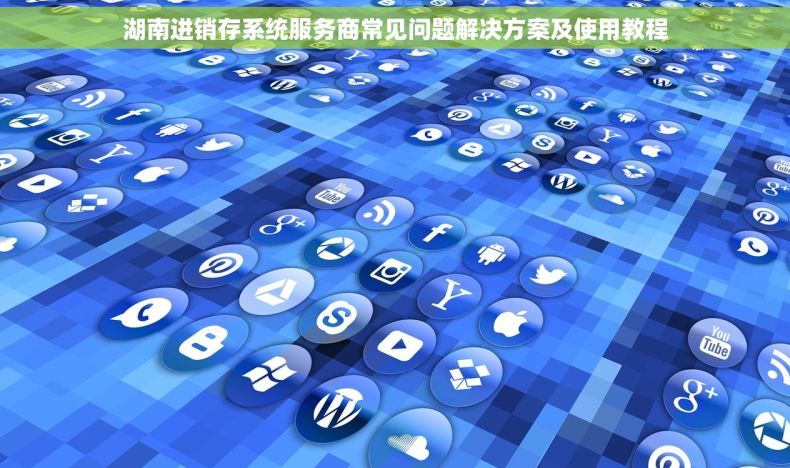 湖南进销存系统服务商常见问题解决方案及使用教程