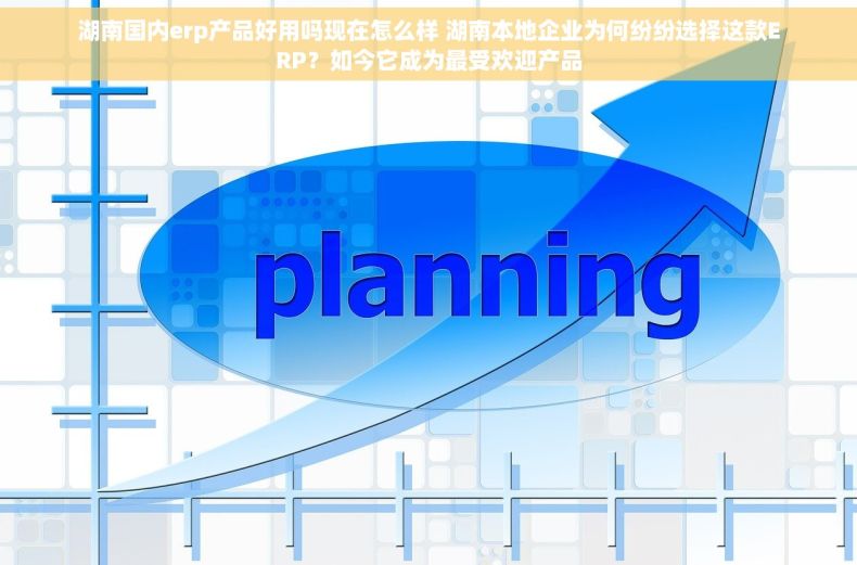 湖南国内erp产品好用吗现在怎么样 湖南本地企业为何纷纷选择这款ERP？如今它成为最受欢迎产品