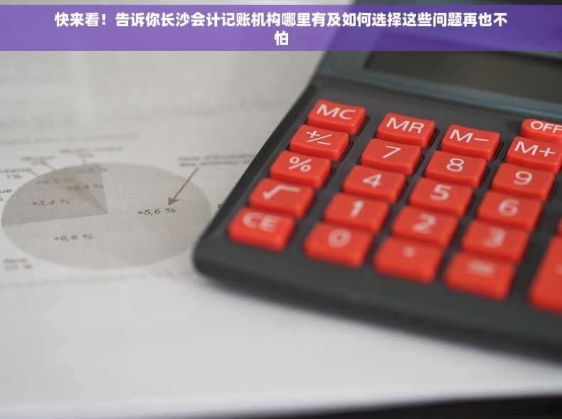 快来看！告诉你长沙会计记账机构哪里有及如何选择这些问题再也不怕