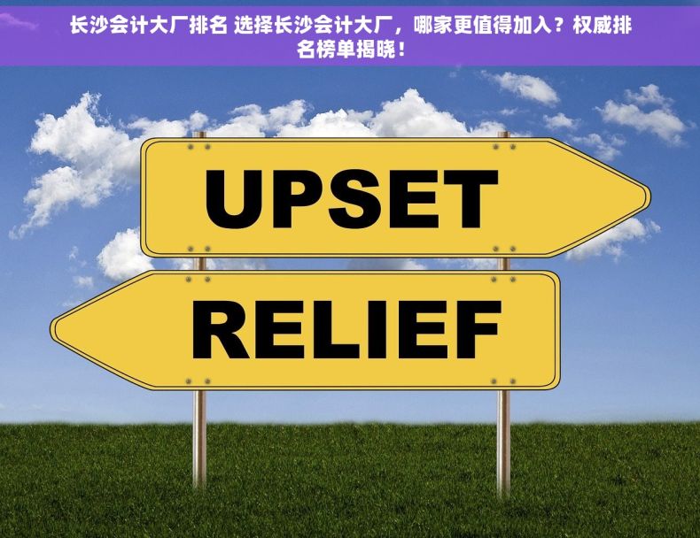 长沙会计大厂排名 选择长沙会计大厂，哪家更值得加入？权威排名榜单揭晓！