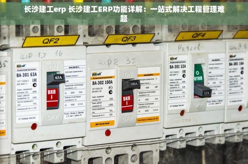 长沙建工erp 长沙建工ERP功能详解：一站式解决工程管理难题