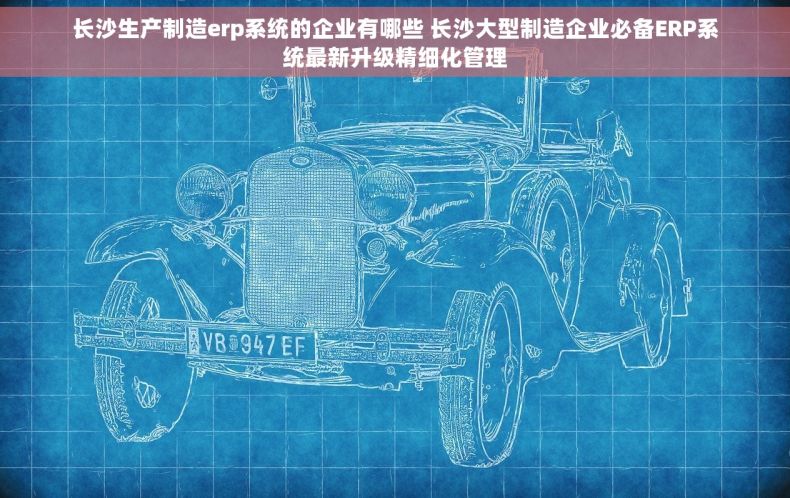 长沙生产制造erp系统的企业有哪些 长沙大型制造企业必备ERP系统最新升级精细化管理