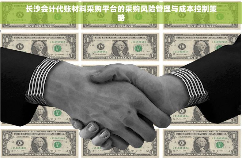 长沙会计代账材料采购平台的采购风险管理与成本控制策略