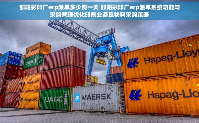 邵阳彩印厂erp派单多少钱一天 邵阳彩印厂erp派单系统功能与采购管理优化印刷业务及物料采购策略