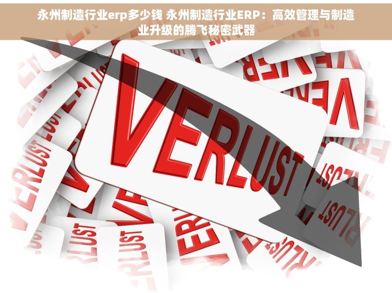 永州制造行业erp多少钱 永州制造行业ERP：高效管理与制造业升级的腾飞秘密武器