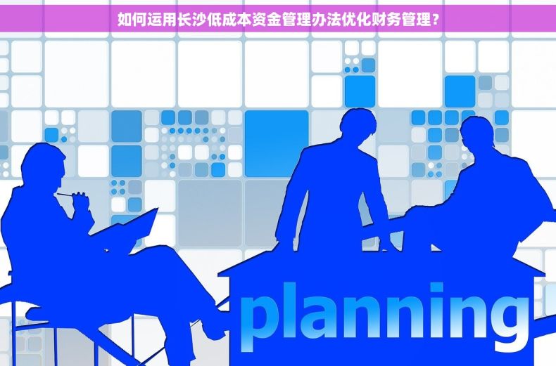 如何运用长沙低成本资金管理办法优化财务管理？