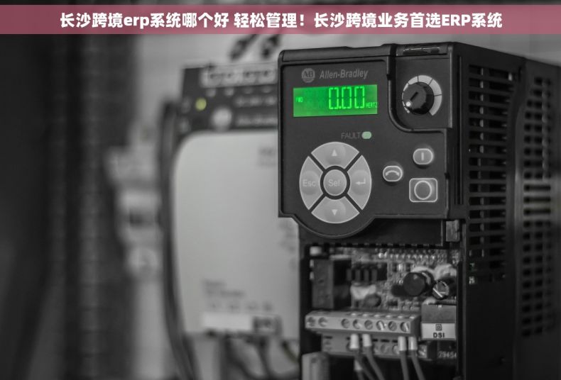 长沙跨境erp系统哪个好 轻松管理！长沙跨境业务首选ERP系统