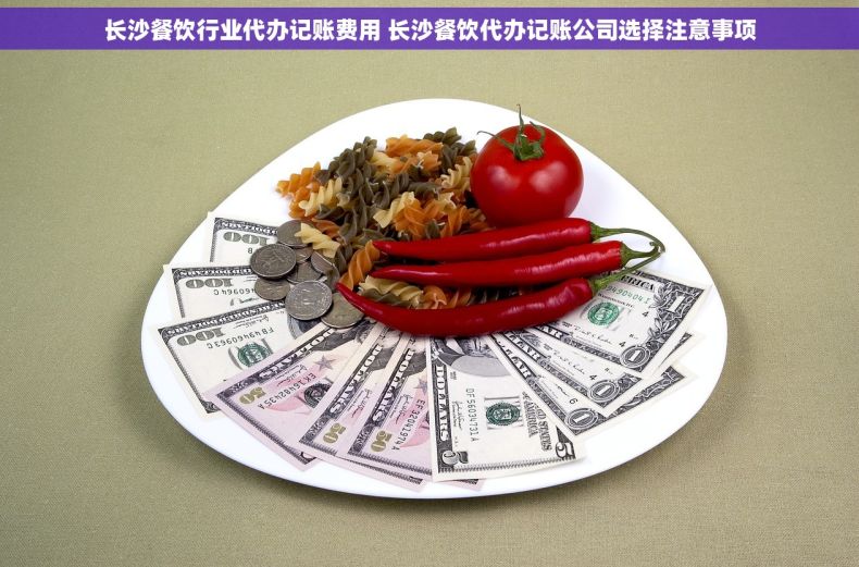 长沙餐饮行业代办记账费用 长沙餐饮代办记账公司选择注意事项