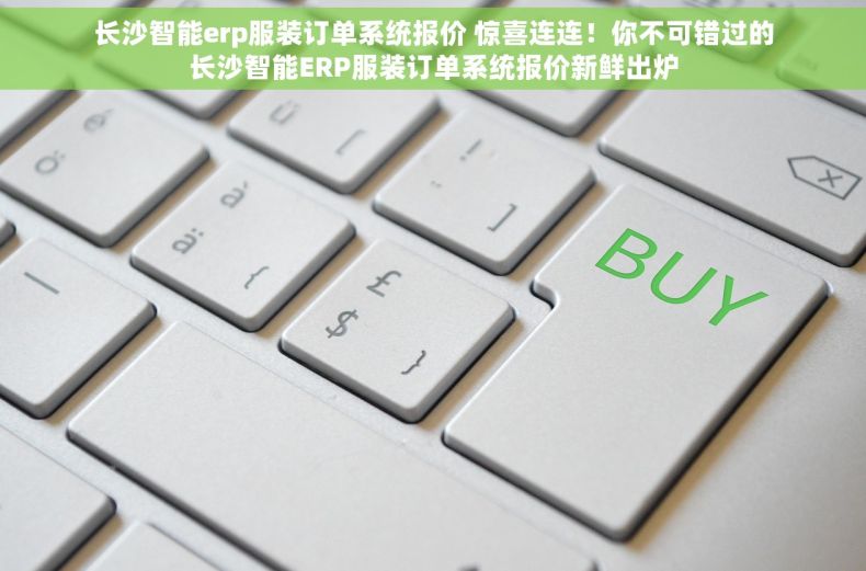 长沙智能erp服装订单系统报价 惊喜连连！你不可错过的长沙智能ERP服装订单系统报价新鲜出炉