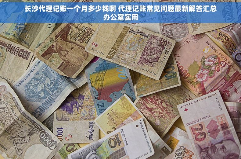 长沙代理记账一个月多少钱啊 代理记账常见问题最新解答汇总办公室实用