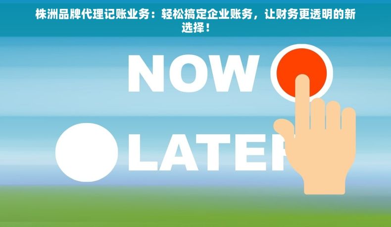 株洲品牌代理记账业务：轻松搞定企业账务，让财务更透明的新选择！
