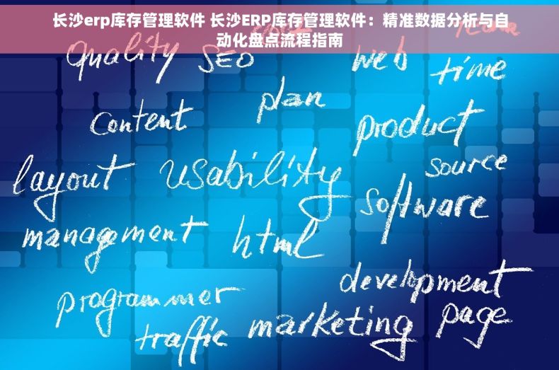 长沙erp库存管理软件 长沙ERP库存管理软件：精准数据分析与自动化盘点流程指南