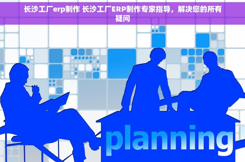 长沙工厂erp制作 长沙工厂ERP制作专家指导，解决您的所有疑问